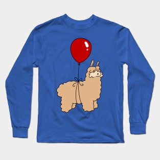 Balloon Alpaca Long Sleeve T-Shirt